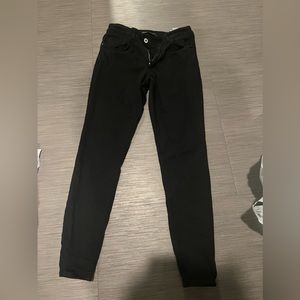 Zara black skinny jeans